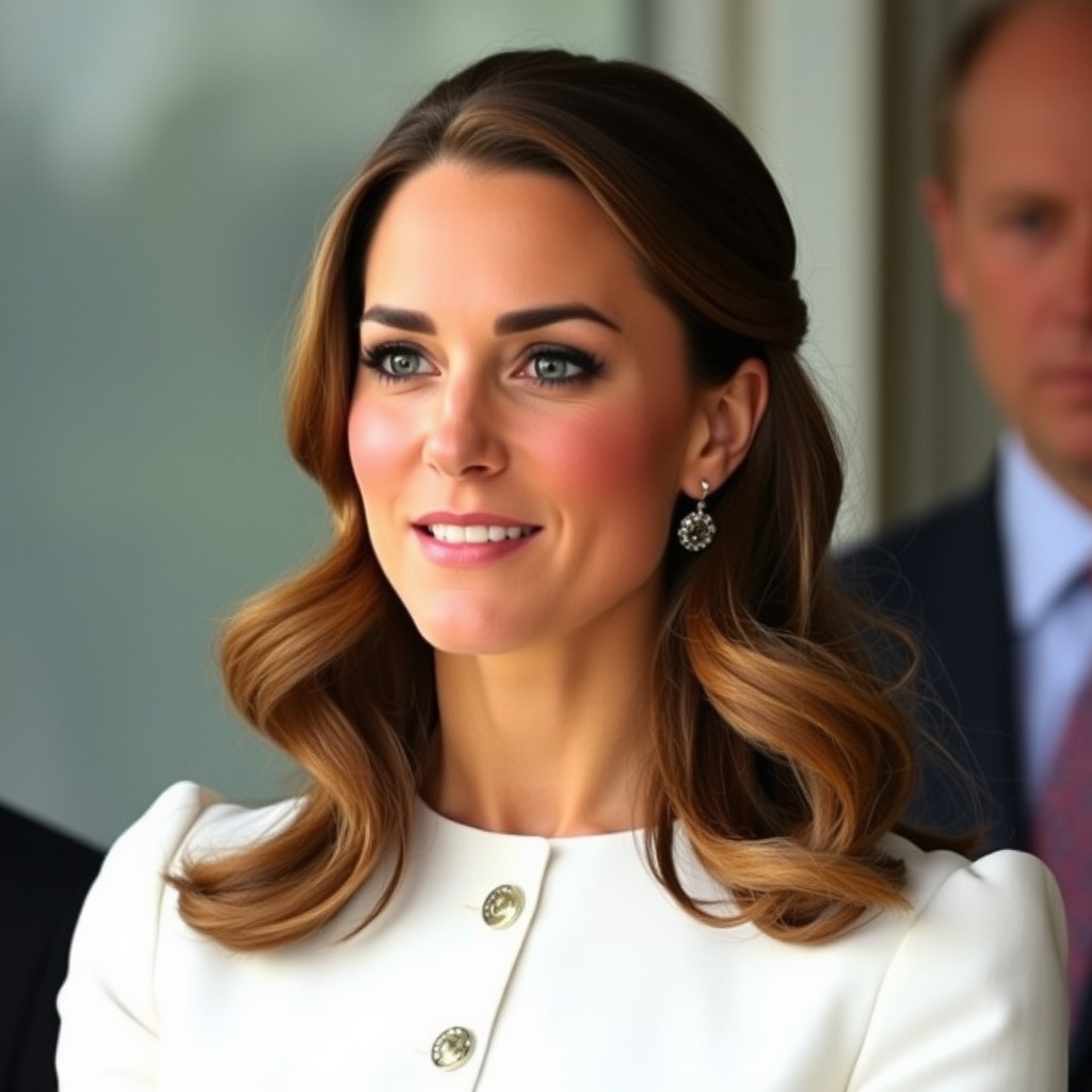 AI generated image by FLUX.1-schnell: kate middleton