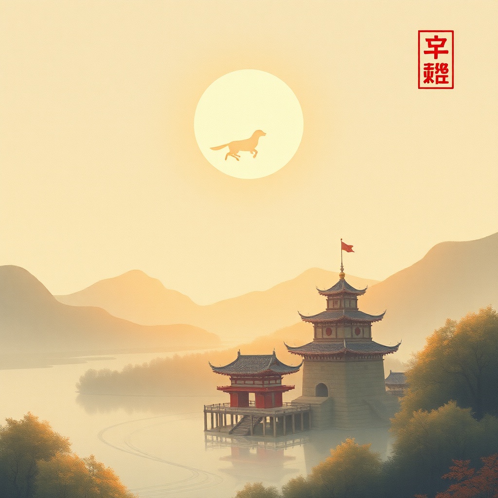 AI generated image by FLUX.1-schnell: 文字私奔